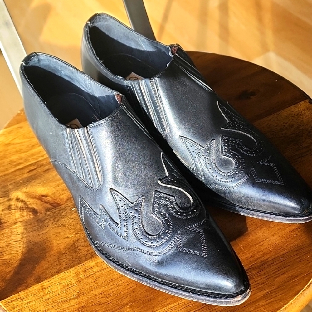 Seychelles Black Western Booties Women's Size 6.5 - Picture 6 of 13